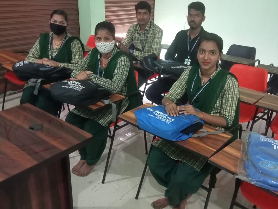 Global Career Infotech students